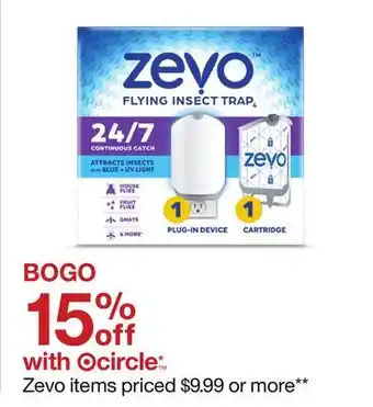 Target Zevo items offer