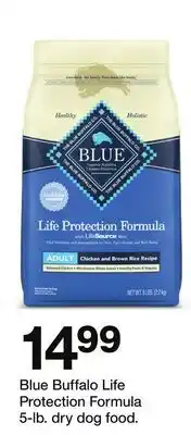 Target Blue Buffalo Life Protection Formula 5-lb. dry dog food offer