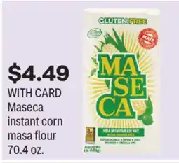 CVS Maseca instant corn masa flour 70.4 oz offer