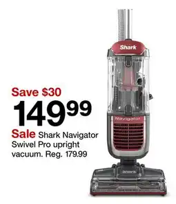 Target Shark Navigator Swivel Pro upright vacuum offer