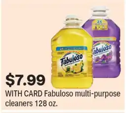 CVS Fabuloso multi-purpose cleaners 128 oz offer