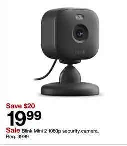 Target Blink Mini 2 1080p security camera offer