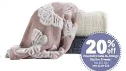 Meijer Havenstay Back-to-College Fashion Throws offer