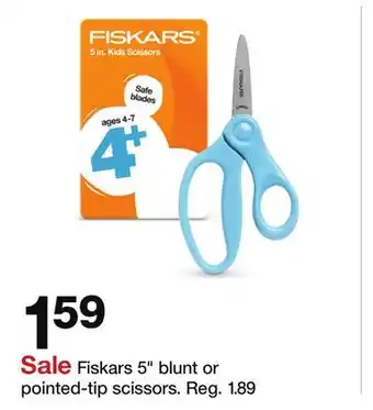 Target Fiskars 5 blunt or pointed-tip scissors offer