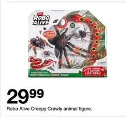 Target Robo Alive Creepy Crawly animal figure offer