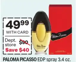 CVS PALOMA PICASSO EDP spray 3.4 oz offer