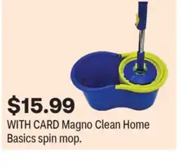 CVS Magno Clean Home Basics spin mop offer