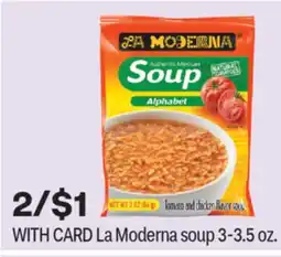 CVS La Moderna soup 3-3.5 oz offer
