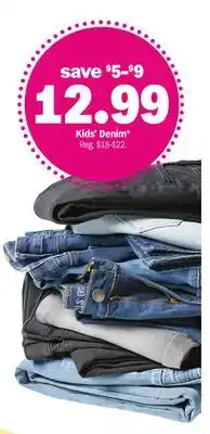 Meijer Kids' Denim offer