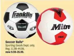 Meijer Soccer Balls offer