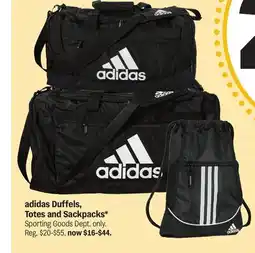 Meijer adidas Duffels, Totes and Sackpacks Sporting Goods offer