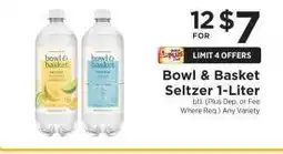 ShopRite Bowl & Basket Seltzer 1-Liter offer