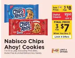 ShopRite Nabisco Chips Ahoy! Cookies offer