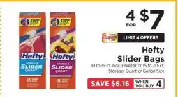 ShopRite Hefty Slider Bags offer