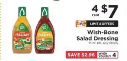 ShopRite Wish-Bone Salad Dressing offer