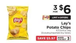 ShopRite Lay's Potato Chips offer