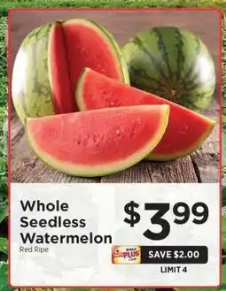 ShopRite Whole Seedless Watermelon offer