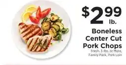 ShopRite Boneless Center Cut Pork Chops offer