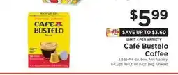 ShopRite Cafe Bustelo Coffee offer