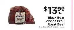 ShopRite Black Bear London Broil Roast Beef offer