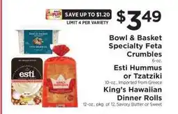 ShopRite Bowl & Basket Specialty Feta Crumbles offer