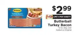 ShopRite Butterball Turkey Bacon offer