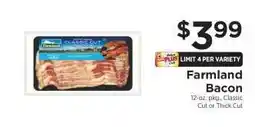 ShopRite Farmland Bacon offer