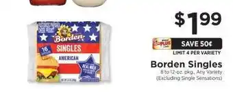 ShopRite Borden Singles offer