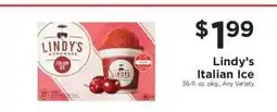 ShopRite Lindy's Italian Ice offer
