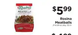 ShopRite Rosina Meatballs offer