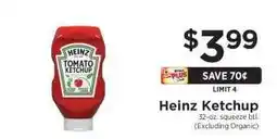 ShopRite Heinz Ketchup offer