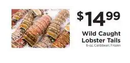 ShopRite Wild-Caught Lobster Tails offer