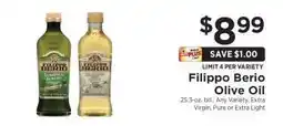 ShopRite Filippo Berio Olive Oil offer