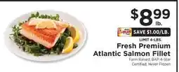 ShopRite Fresh Premium Atlantic Salmon Fillet offer