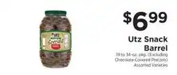 ShopRite Utz Snack Barrel offer