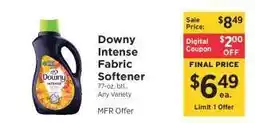 ShopRite Downy Intense Fabric Softener offer