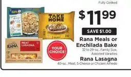 ShopRite Rana Meals or Enchilada Bake offer