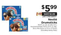 ShopRite Nestle Drumsticks offer
