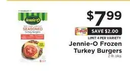 ShopRite Jennie-O Frozen Turkey Burgers offer