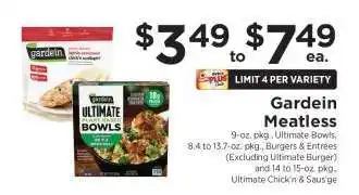 ShopRite Gardein Meatless offer