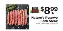 ShopRite Nature's Reserve Flank Steak offer