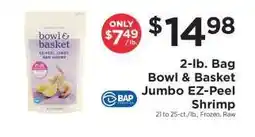 ShopRite Bowl & Basket Jumbo EZ-Peel Shrimp offer