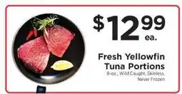 ShopRite Fresh Yellowfin Tuna Portions offer