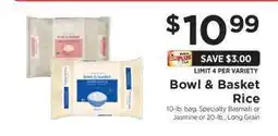 ShopRite Bowl & Basket Rice offer
