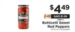 ShopRite Botticelli Sweet Red Peppers offer