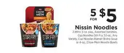 ShopRite Nissin Noodles offer