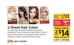 ShopRite L'Oréal Hair Color offer
