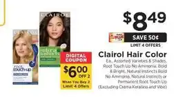 ShopRite Clairol Hair Color offer