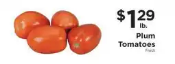 ShopRite Plum Tomatoes offer