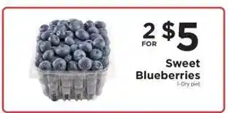 ShopRite Sweet Blueberries offer
